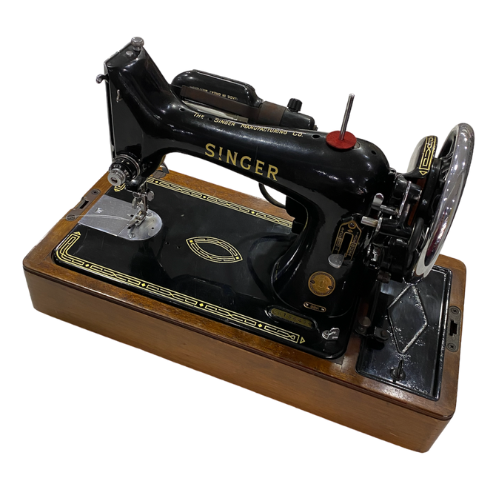 How to thread singer 99k vintage sewing machine  Singer sewing machine  vintage, Sewing machine thread, Sewing machine