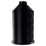 Coats UV Polyfil Glace Dual Duty | Polyester/Cotton Corespun Thread | For Industrial Machines | 3,500m | BLACK