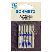 Schmetz Jeans Needle | Assorted Sizes 90/14, 100/16, 110/18 | 130/705H-J