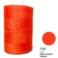 Coats Spun Polyester Sewing Thread | 1000m | Light Terracotta 7218