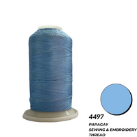 Papagay Embroidery Thread | Dark Misty / Crystal Blue 4497