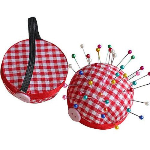 EXCEART 4 Pcs Wrist Straps Lovely Needle Cushions Wrist Pin Needle Cushion  Wrist Pin Cushions for Sewing Needle Wrist Holder Pumpkin Pin Holder Wrist