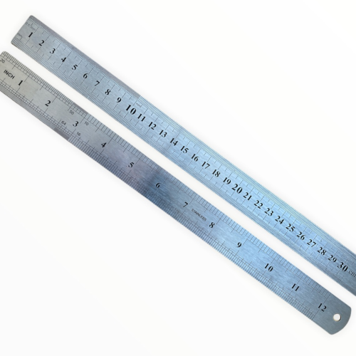 12 Inch Stainless Steel Ruler